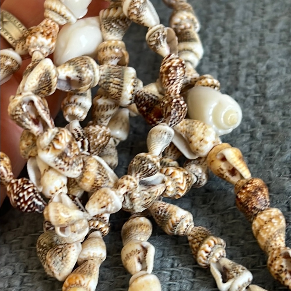 Shell Bead Necklace - Picture 8 of 12